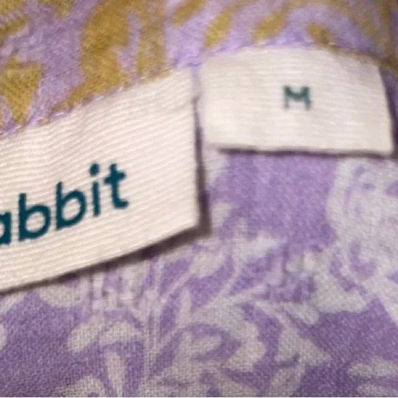 Roller Rabbit Lavender and White Midi Dress - Picture 4 of 9